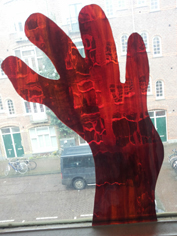 red hand